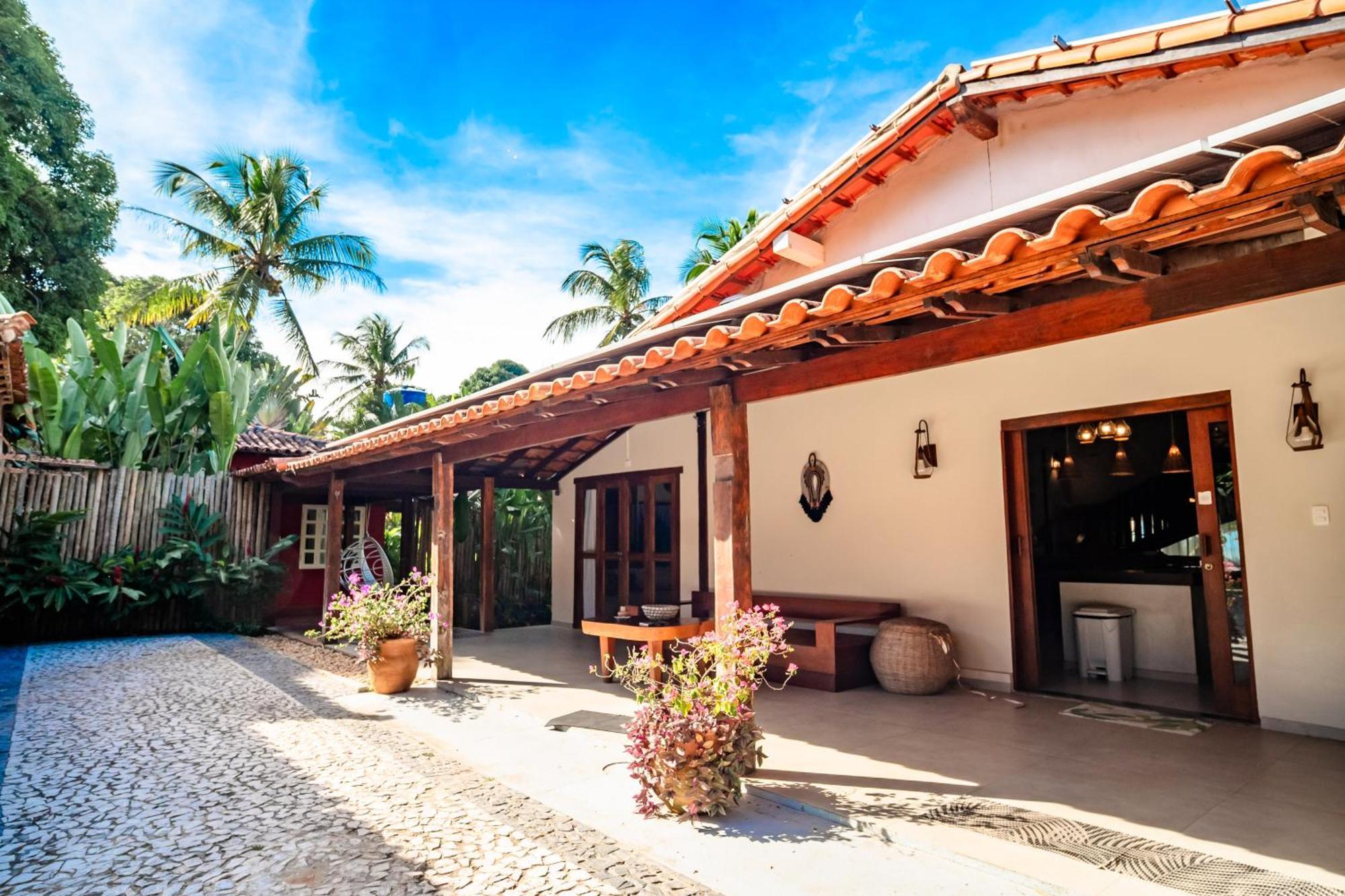 Pousada Villa Taina - Arraial D'Ajuda, Bahia Порто Сегуро Екстериор снимка