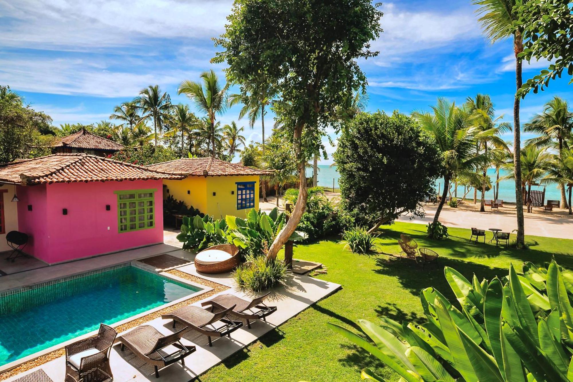 Pousada Villa Taina - Arraial D'Ajuda, Bahia Порто Сегуро Екстериор снимка